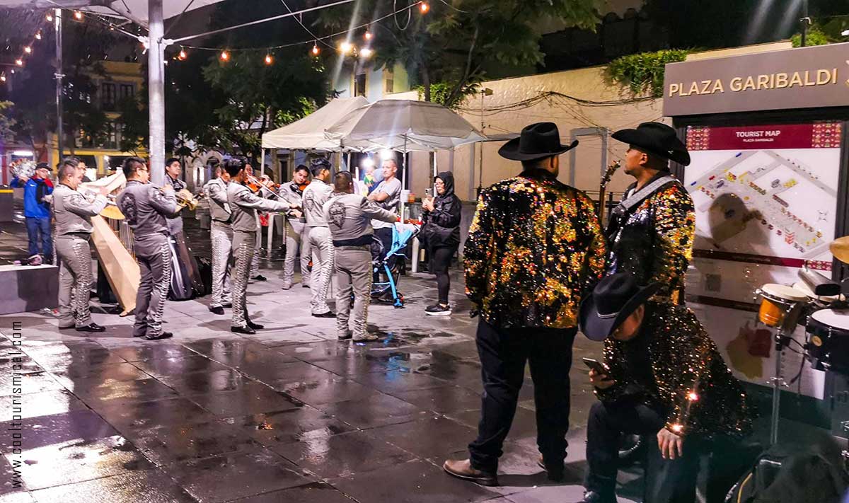 Mariachi Bands in Plaza Garibaldi