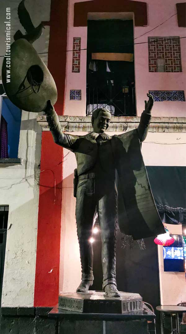Mariachi Statue in Plaza Garibaldi - Tomas Mendez
