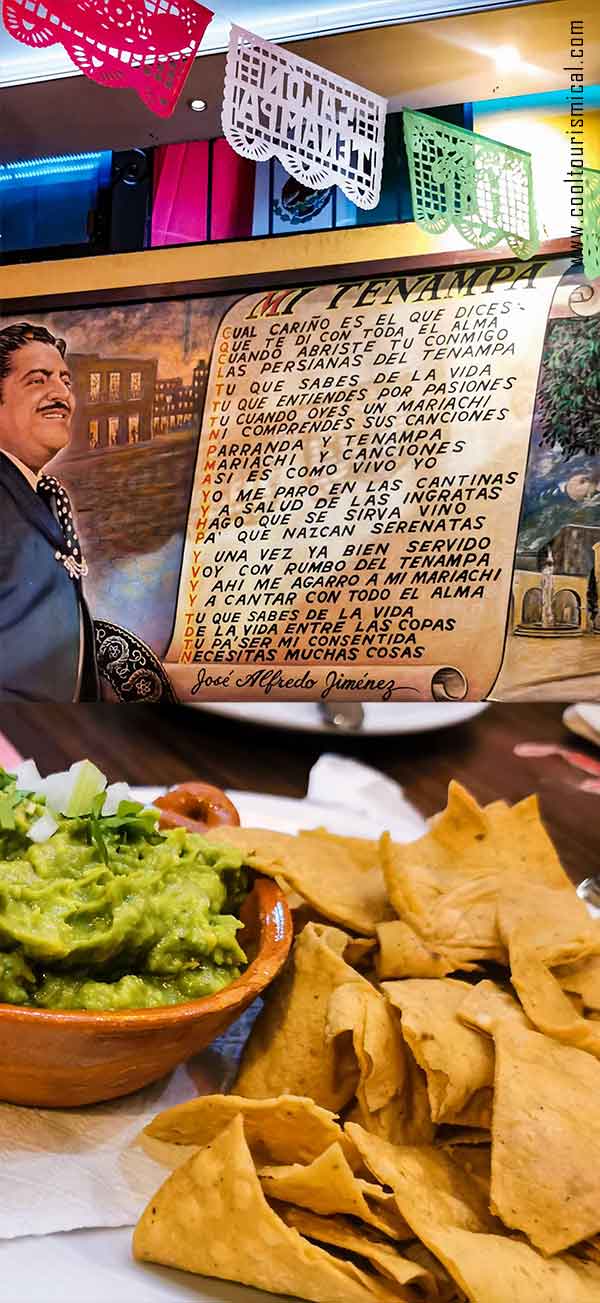 Salon Tenampa Food and Wall Poem